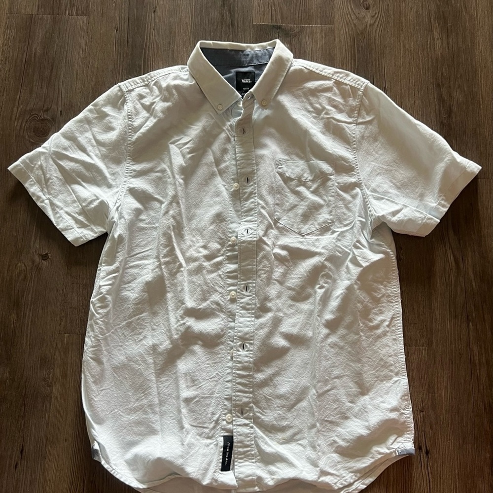 Vans Men's Classic Button Down Shirt - Picture 2 of 9